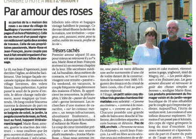 Chambres d'hôtes La Maison des Roses à Metz